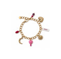 Lynette • Bracelet breloques acier inoxydable