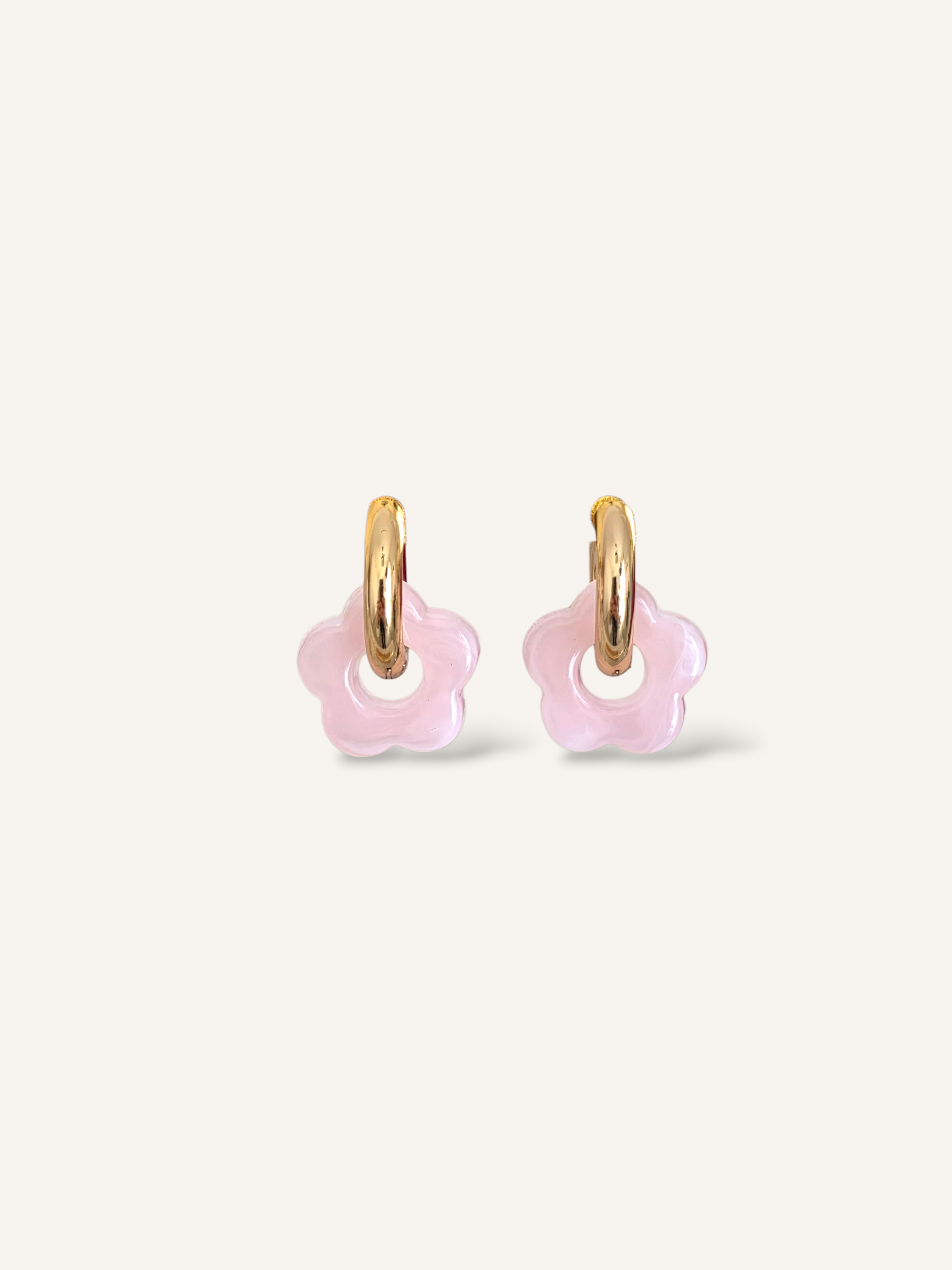 Kalista • Boucles d'oreilles en acier inoxydable et acétate