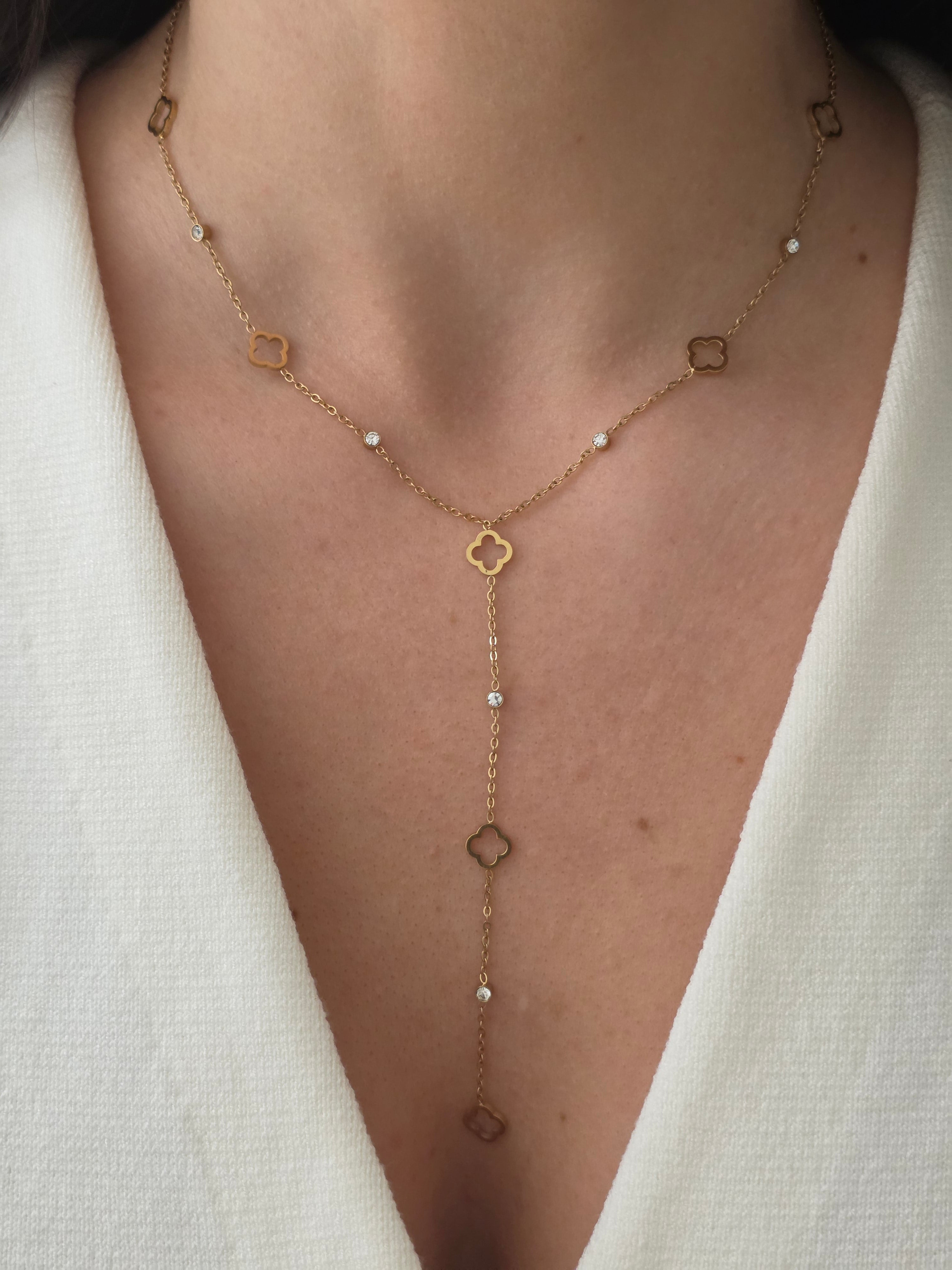 Nour • Collier en acier inoxydable