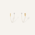Candice • Boucles d'oreilles en acier inoxydable