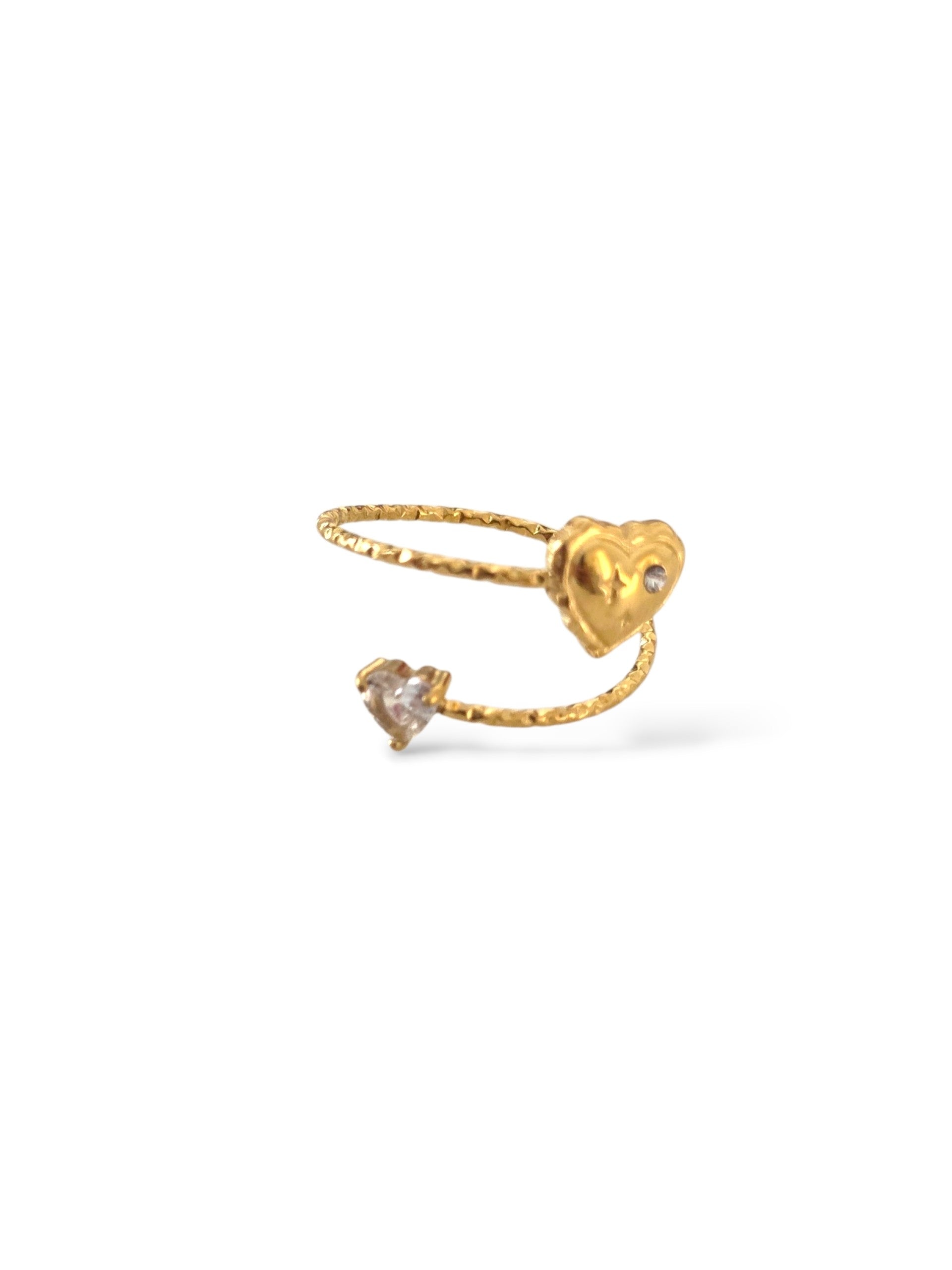 Marie • Bague en acier inoxydable