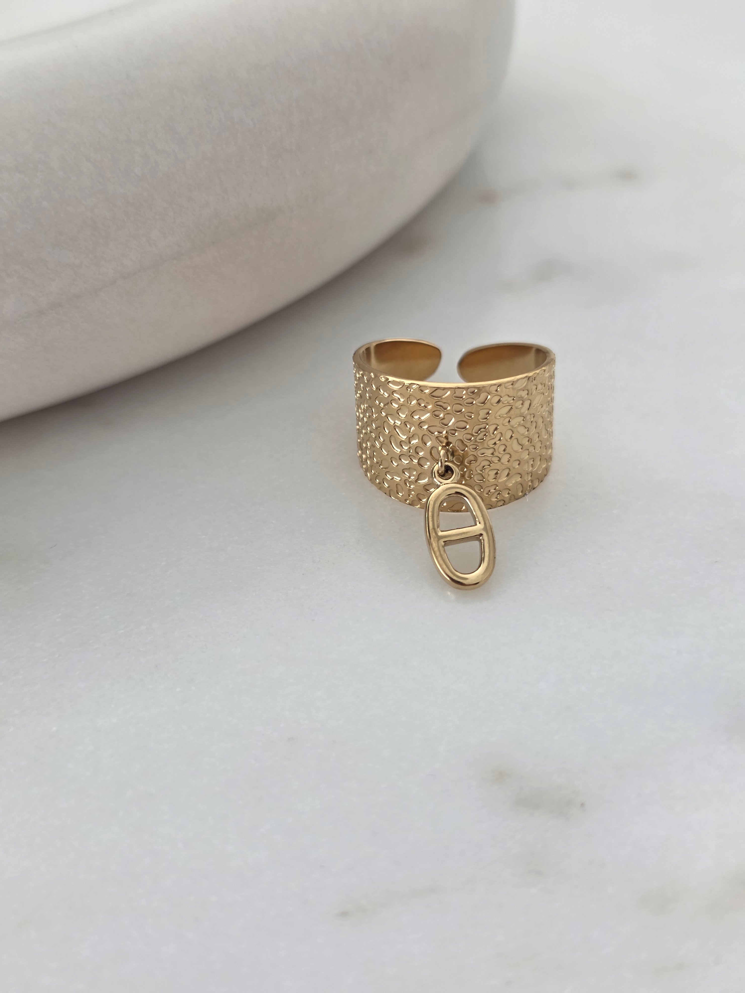 Léa • Bague en acier inoxydable