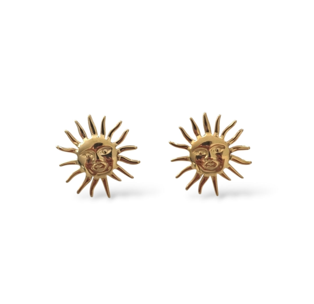 Poe • Boucles d'oreilles en acier inoxydable