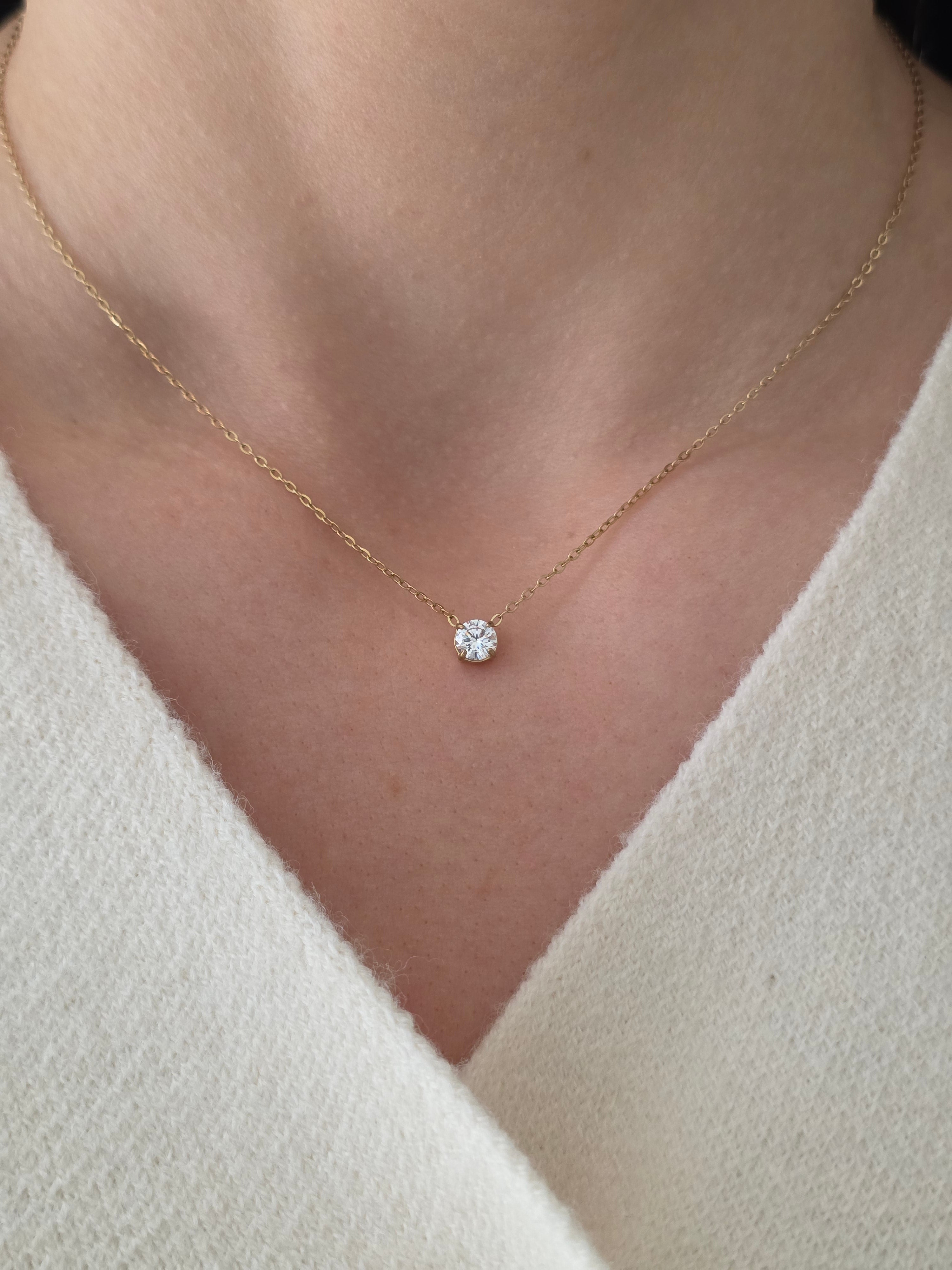 Valentine • Collier en acier inoxydable