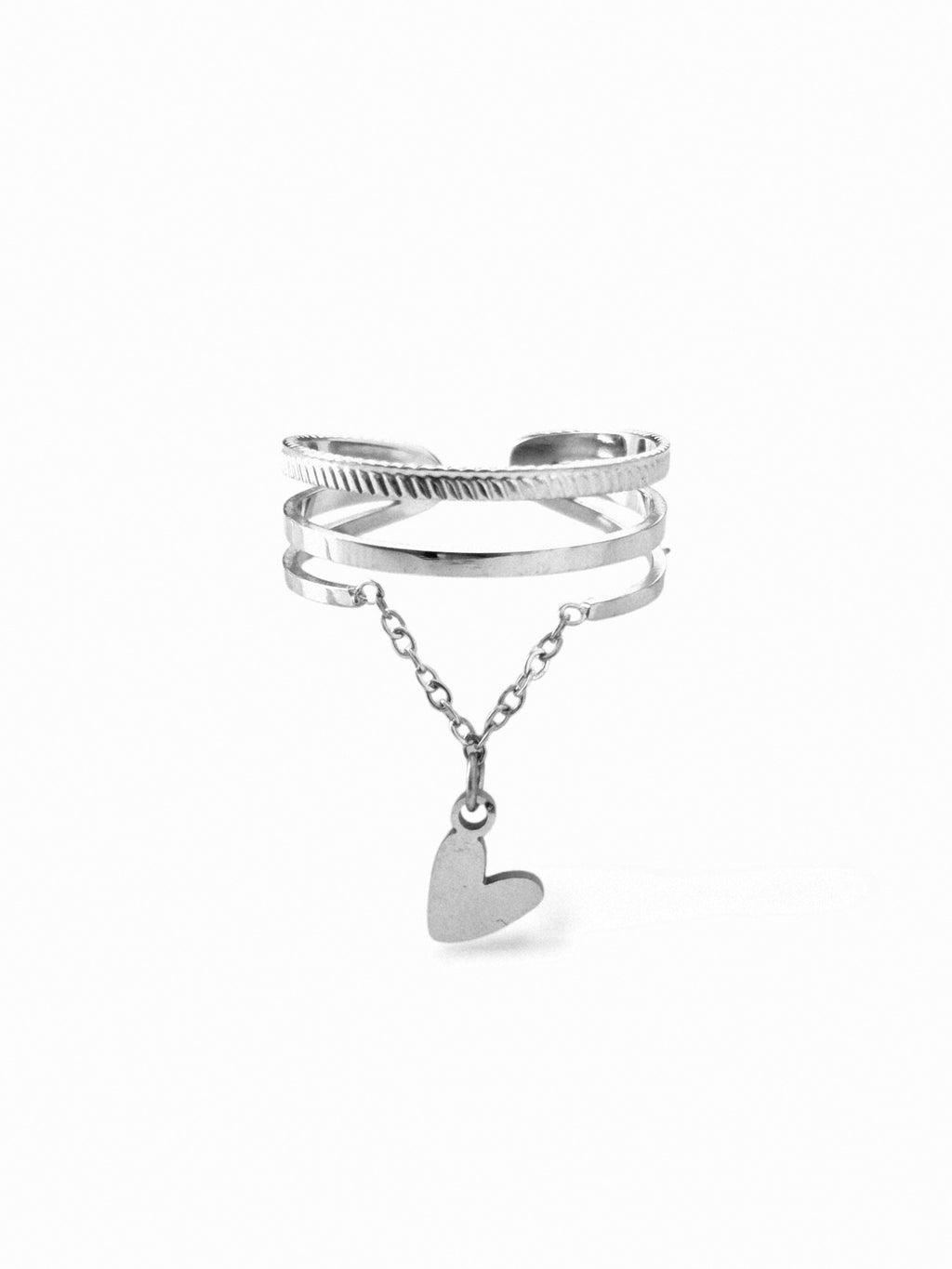 Lou • Bague en acier inoxydable