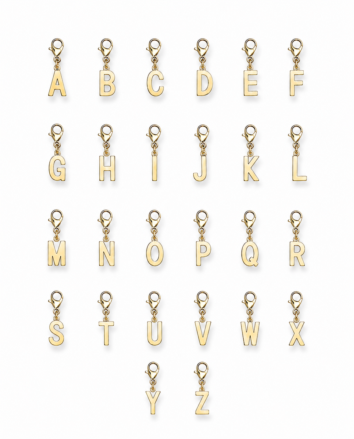 Bar à charms • Collier breloque acier inoxydable
