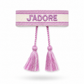 Liany • Bracelet J’adore en tissu