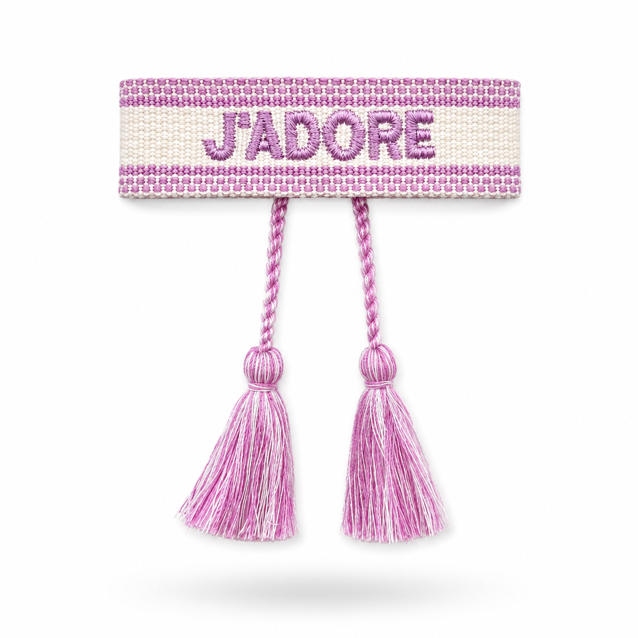 Liany • Bracelet J’adore en tissu