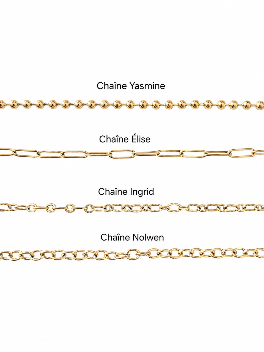 COLLIER LETTRES