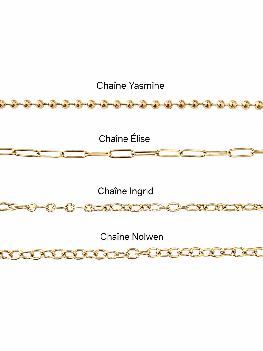 COLLIER LETTRES