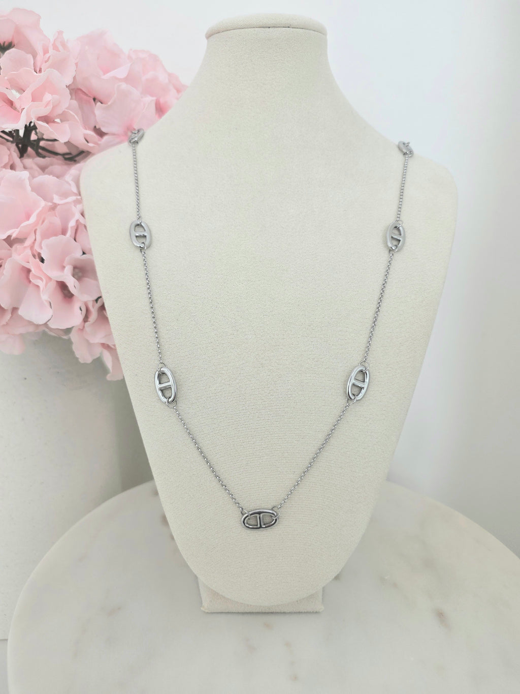 Zoé • Sautoir en acier inoxydable