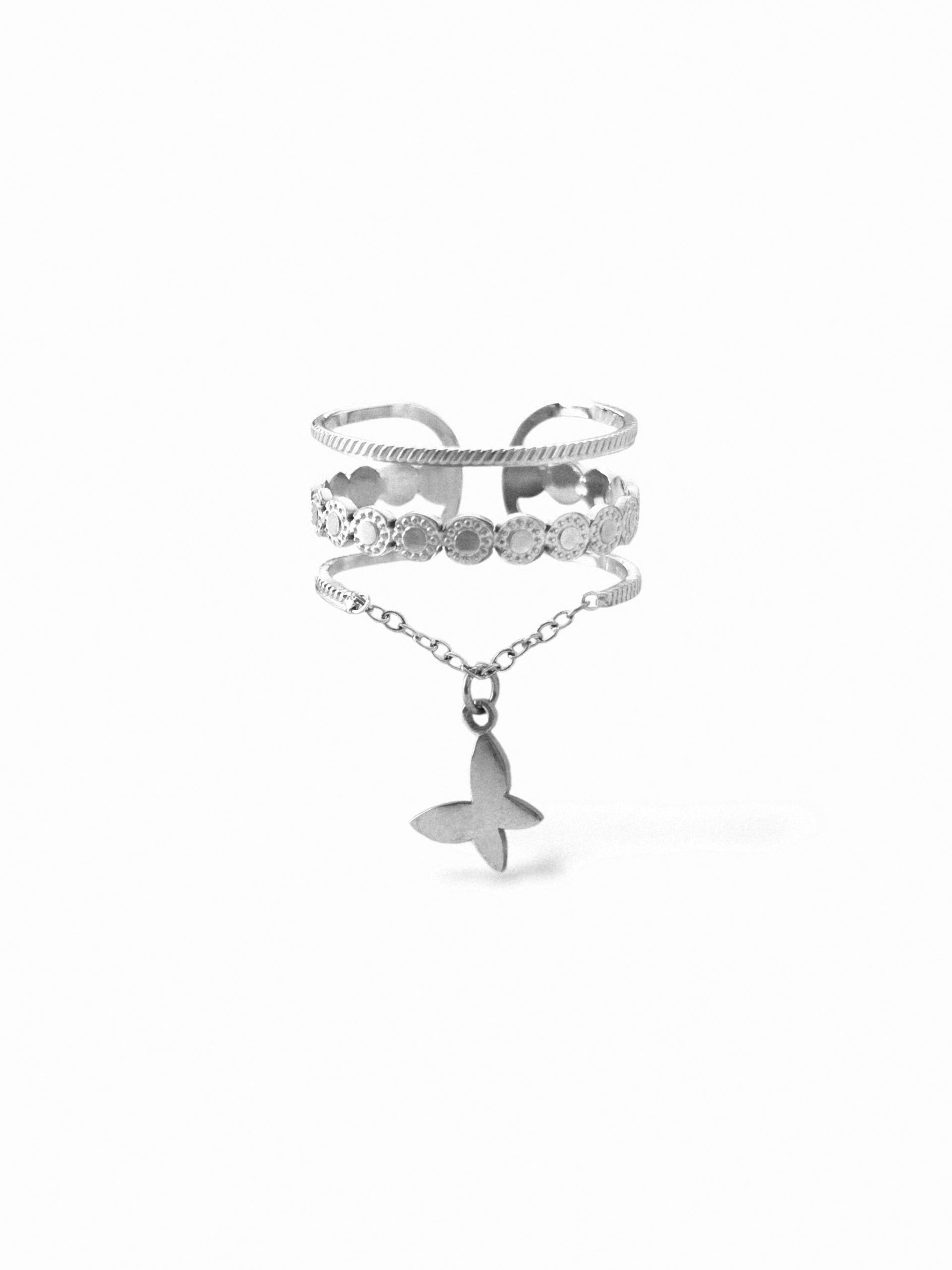 Lola • Bague en acier inoxydable