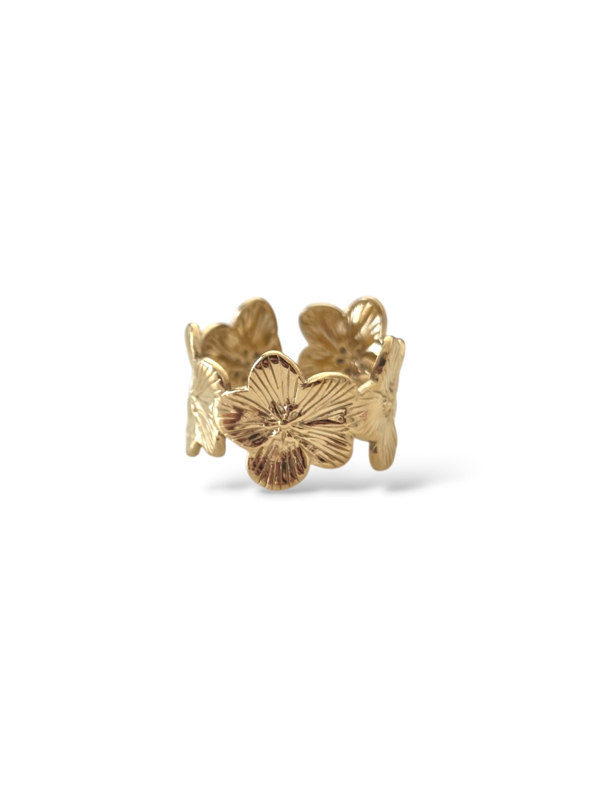 Aglaé • Bague en acier inoxydable