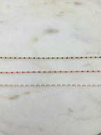 Phoebe • Collier breloque lettre en  acier inoxydable