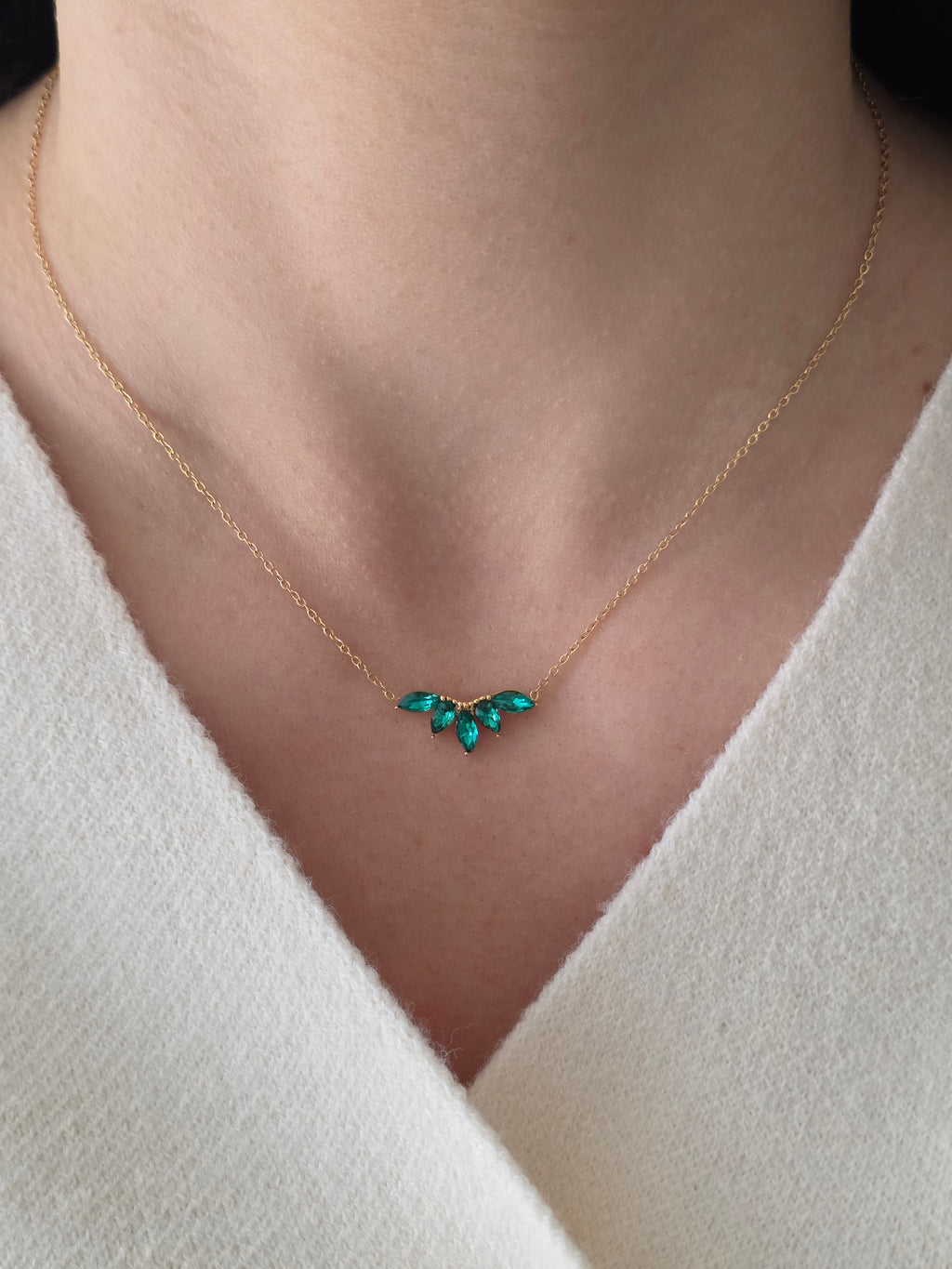 Léna • Collier en acier inoxydable