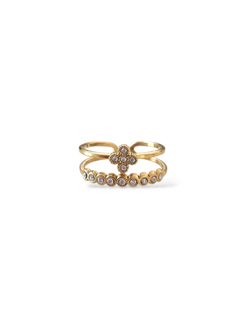 Anaïs • Bague en acier inoxydable