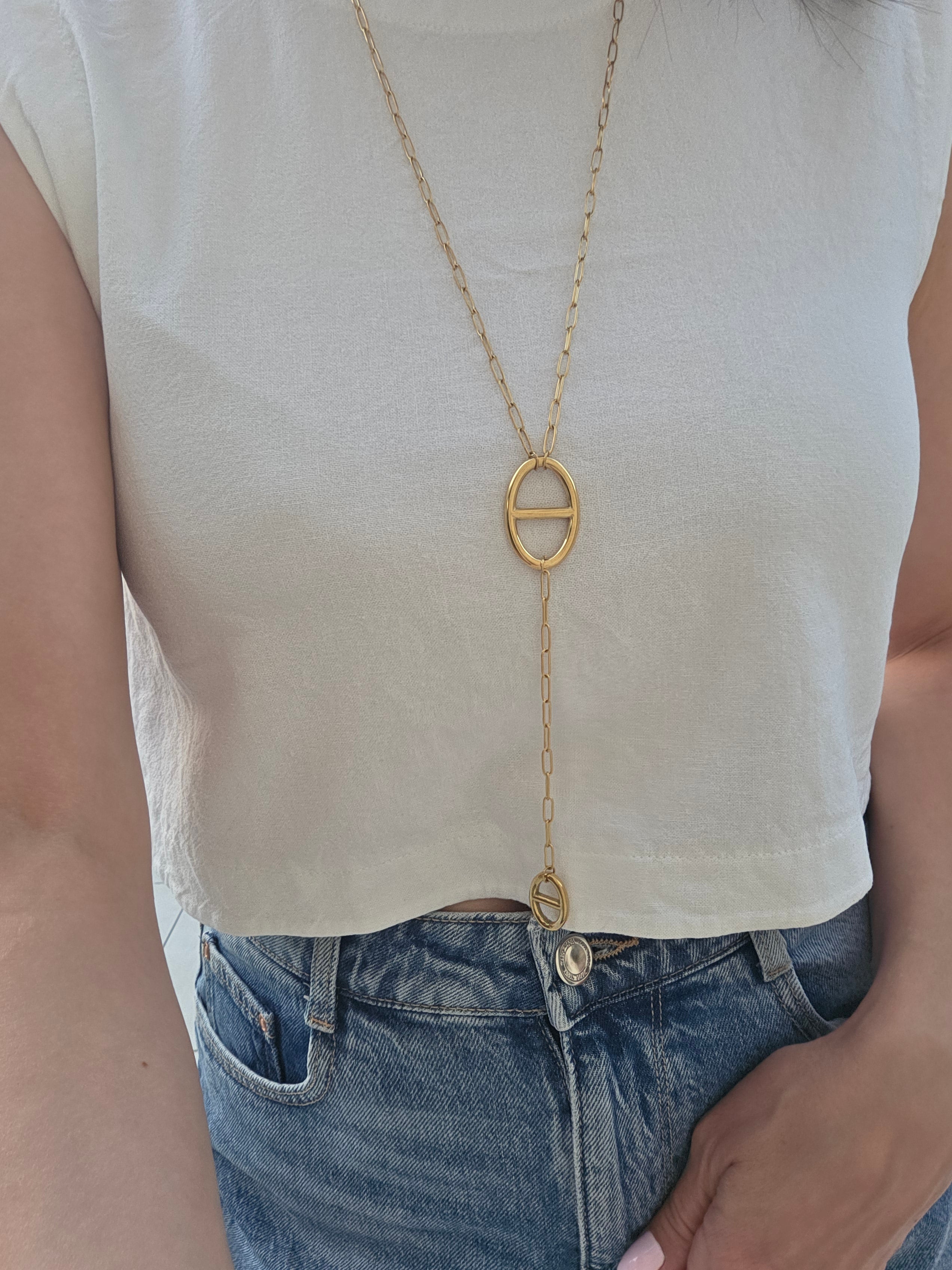 Ina • Collier en acier inoxydable