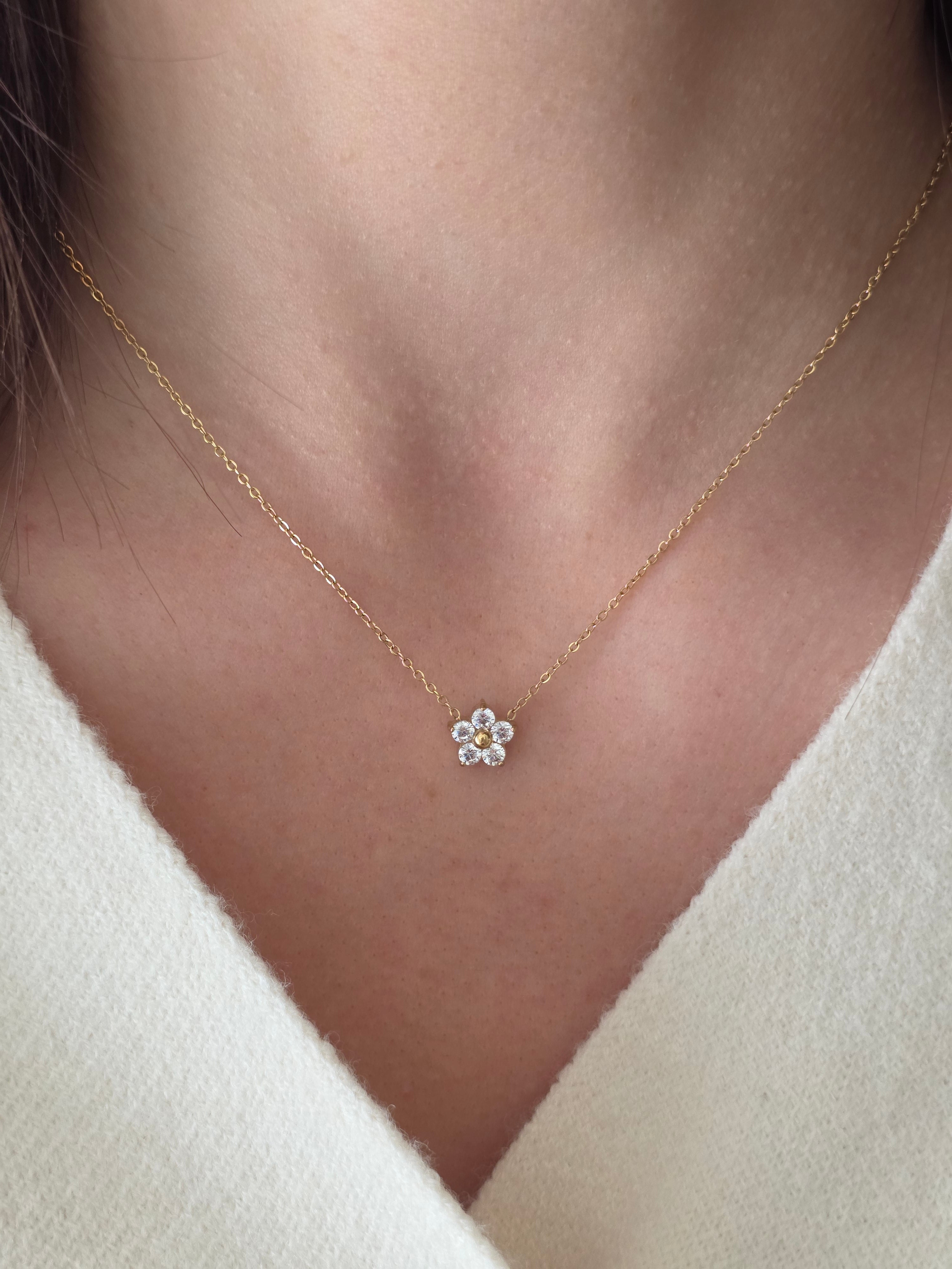 Hortence • Collier en acier inoxydable