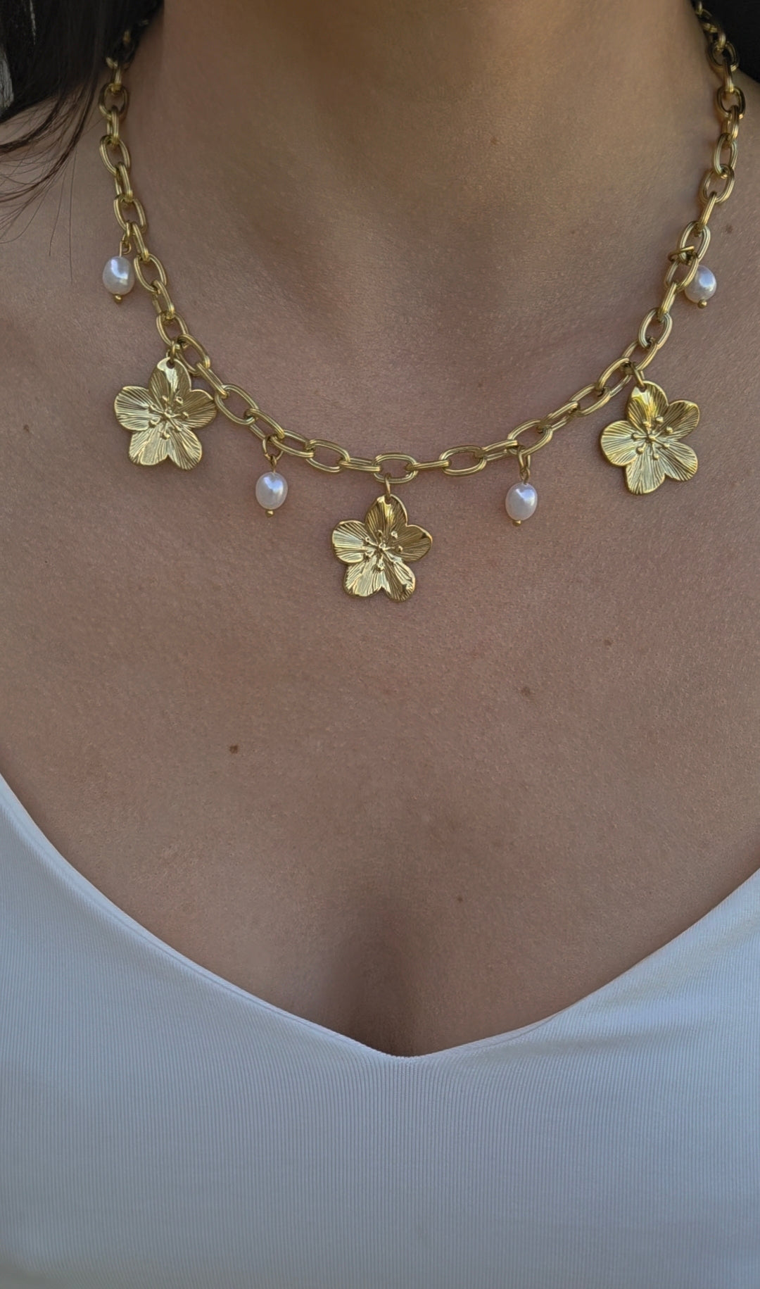 Miri • Collier breloque acier inoxydable