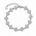 Federicka argenté • Bracelet acier inoxydable