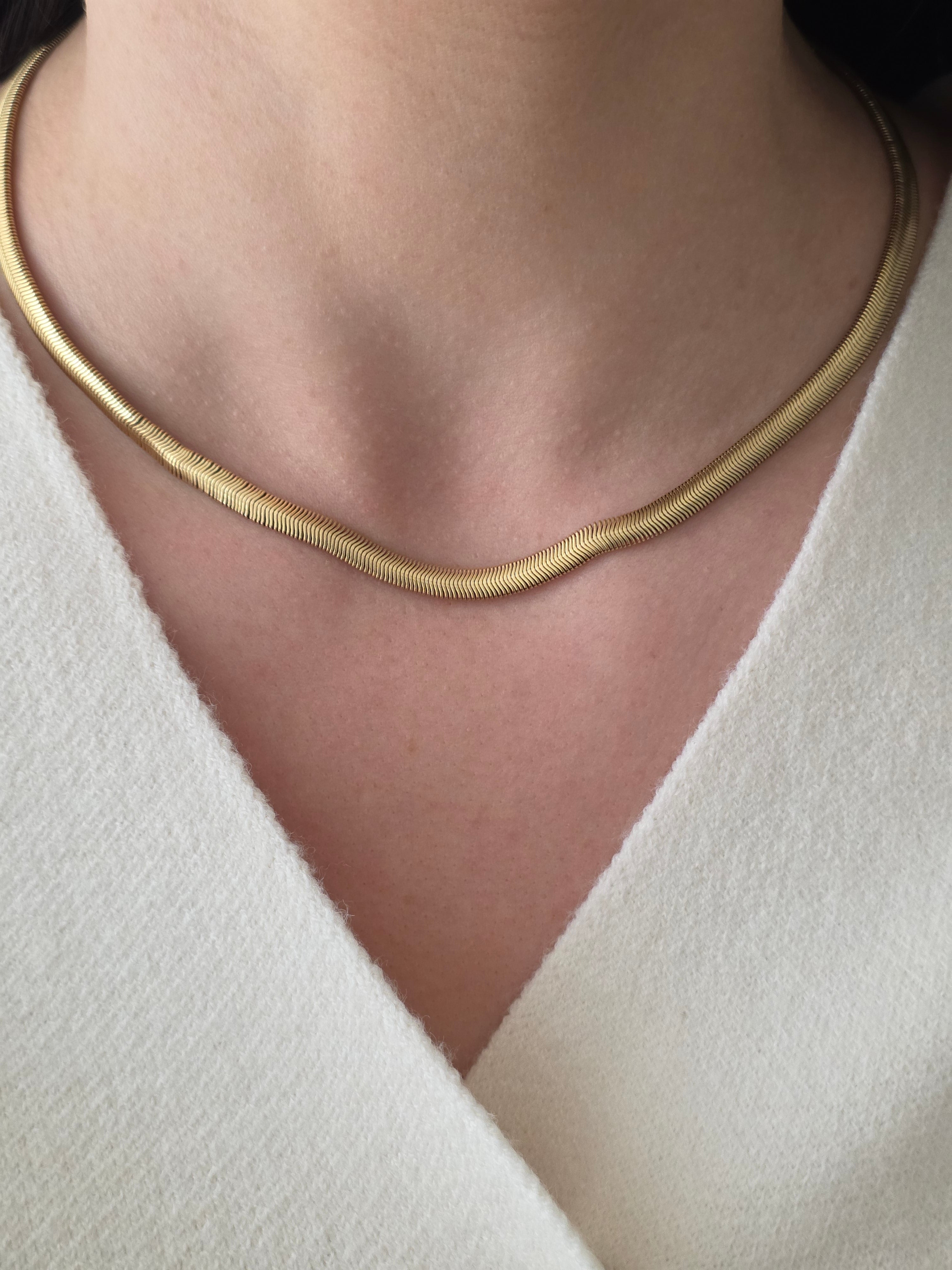 Coline • Collier en acier inoxydable