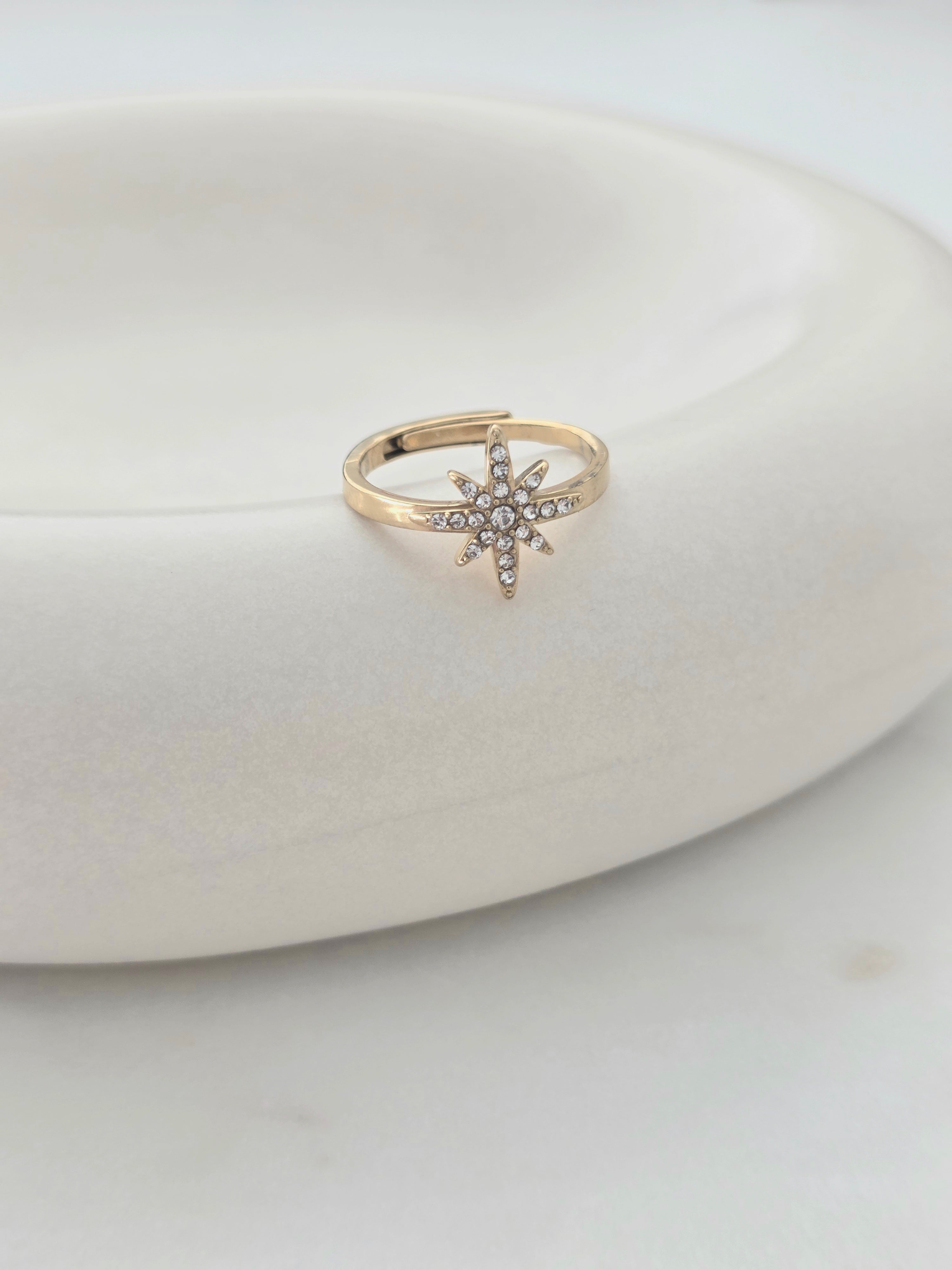 Mina • Bague en acier inoxydable