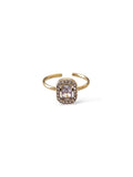 Mia • Bague en acier inoxydable