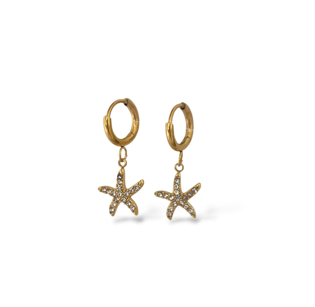 Eeva • Boucles d'oreilles en acier inoxydable