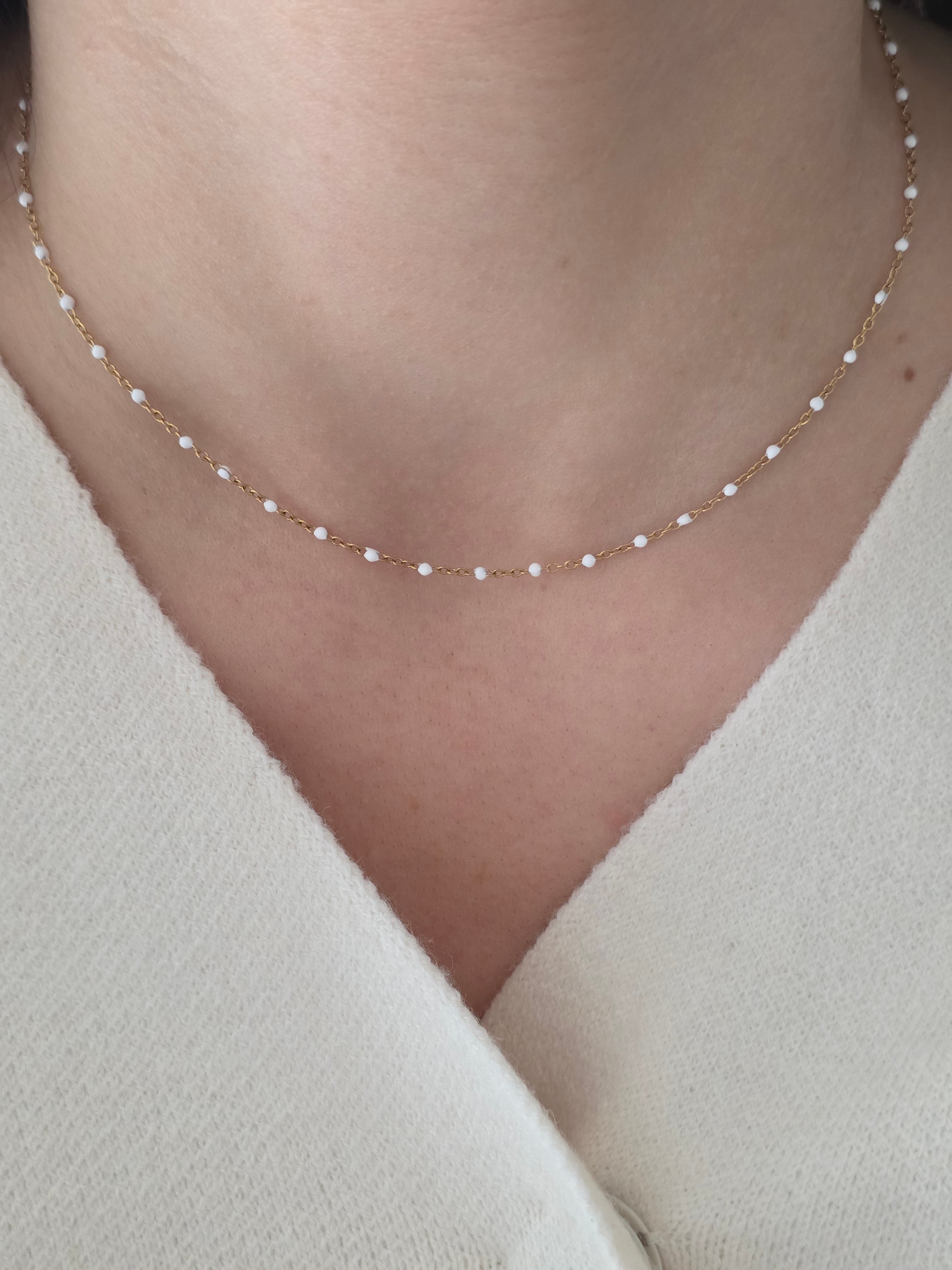 Jeanne • Collier en acier inoxydable