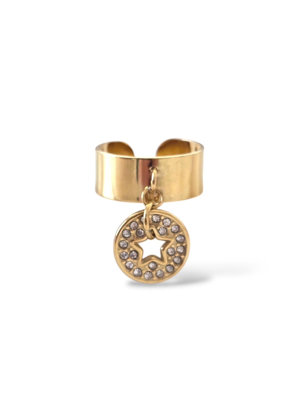 Andrea • Bague en acier inoxydable