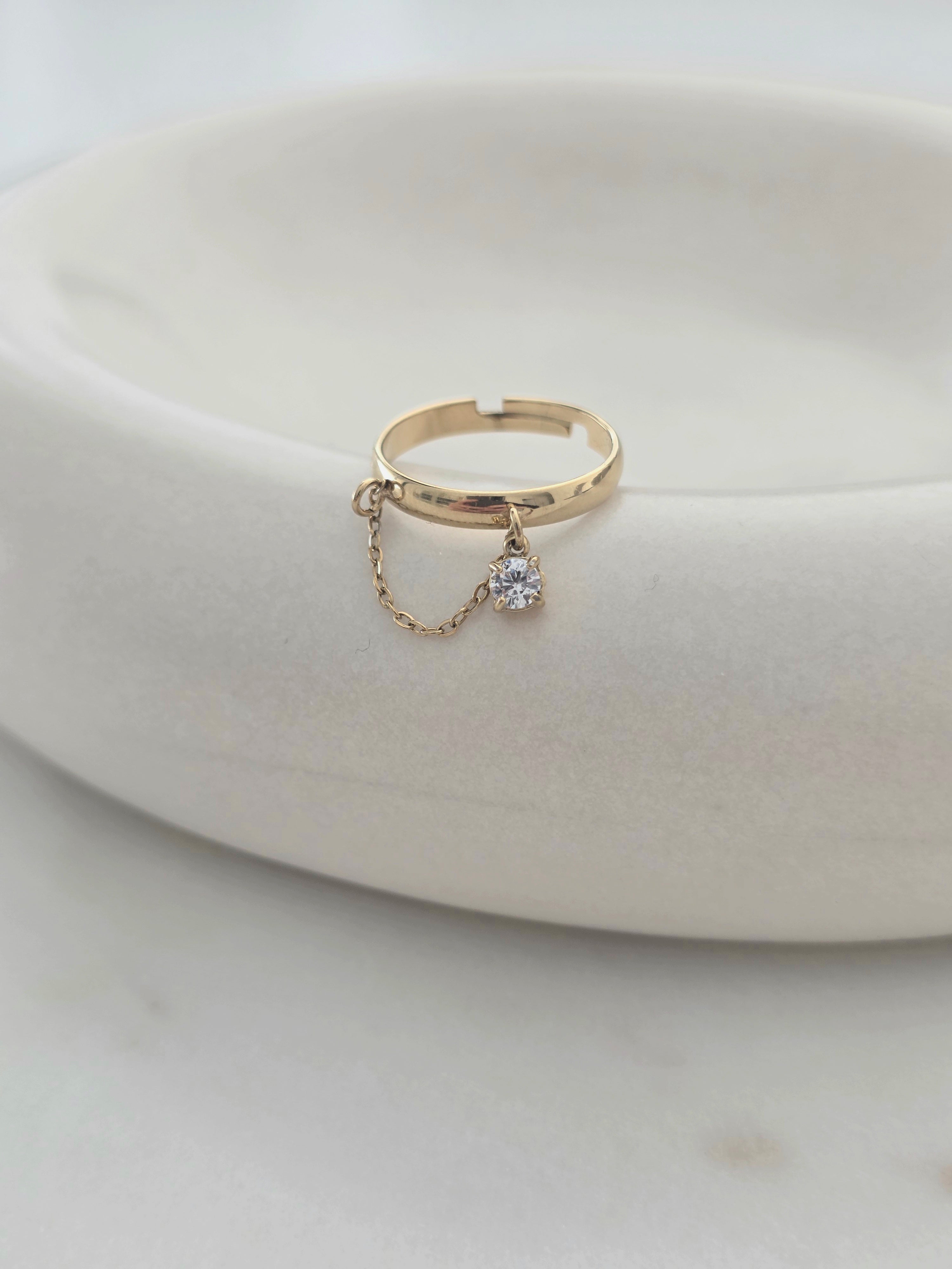 Ursule • Bague en acier inoxydable