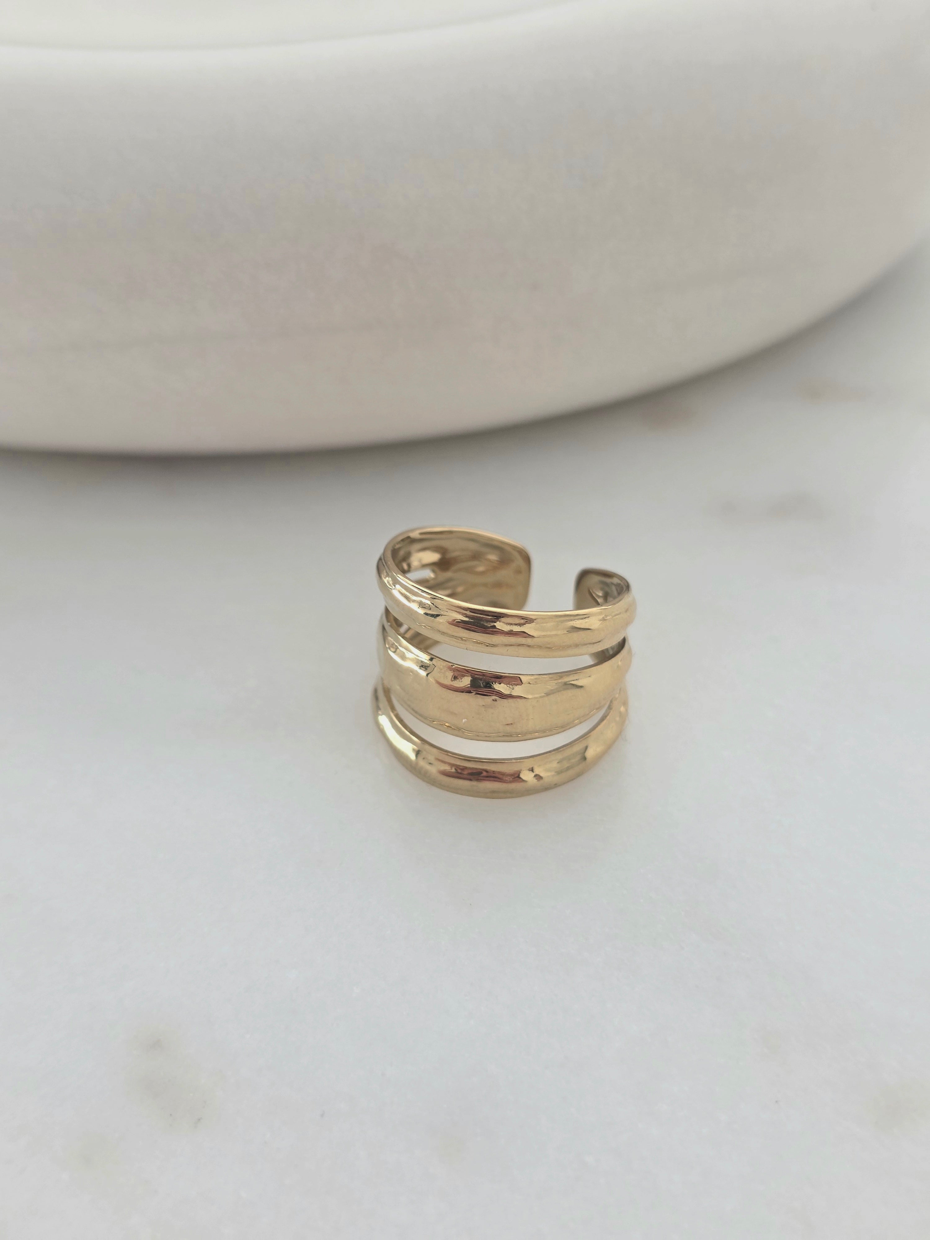 Rita • Bague en acier inoxydable