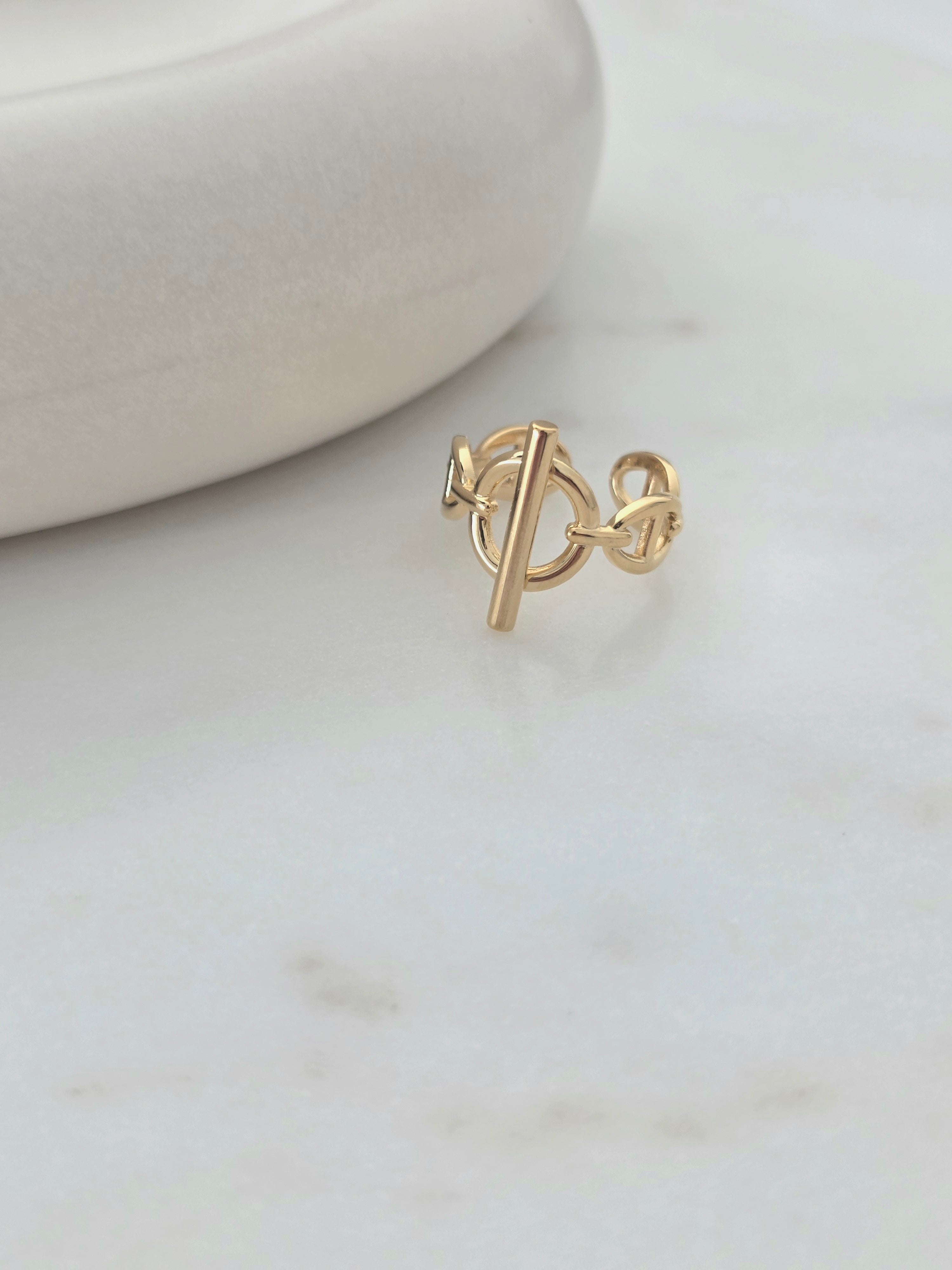 Talia • Bague en acier inoxydable