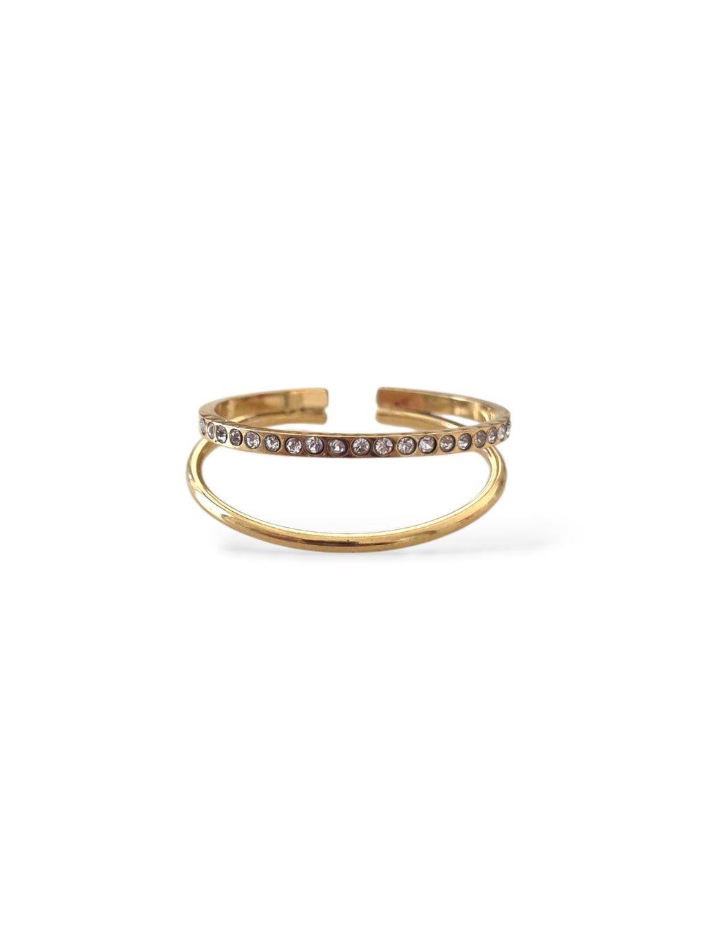 Zélia • Bague en acier inoxydable