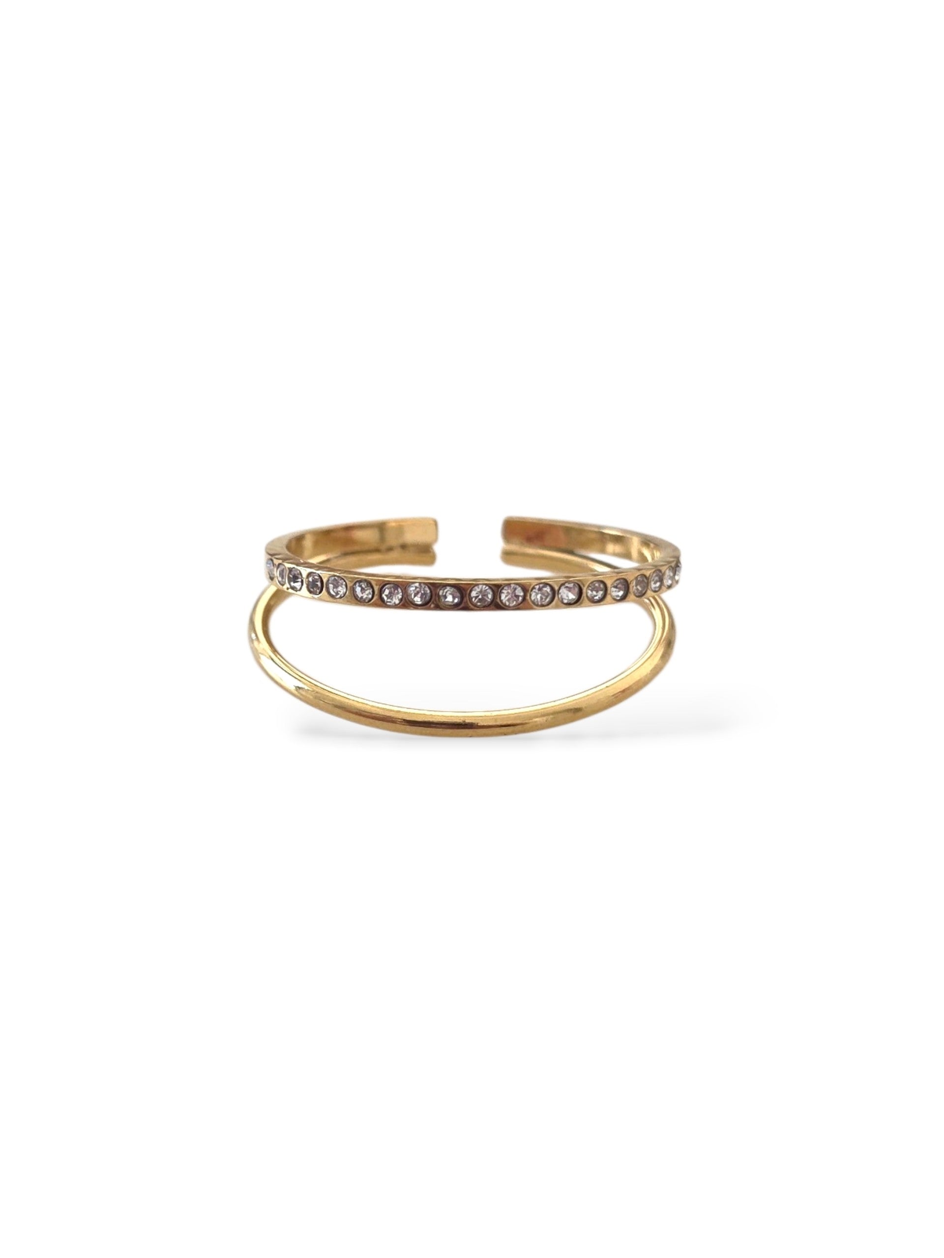 Zélia • Bague en acier inoxydable