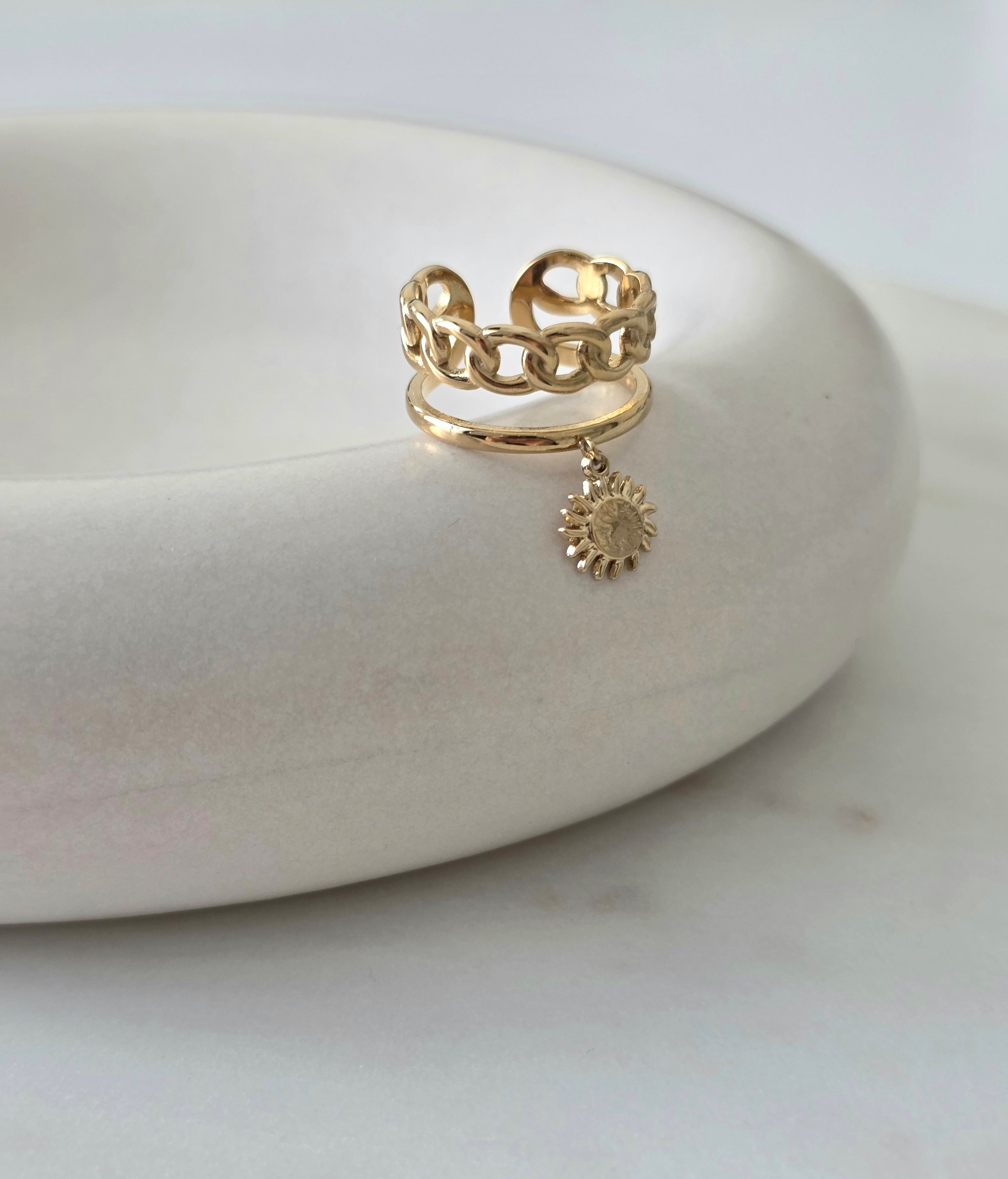 Almina • Bague en acier inoxydable