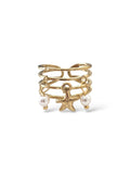 Calypso • Bague en acier inoxydable