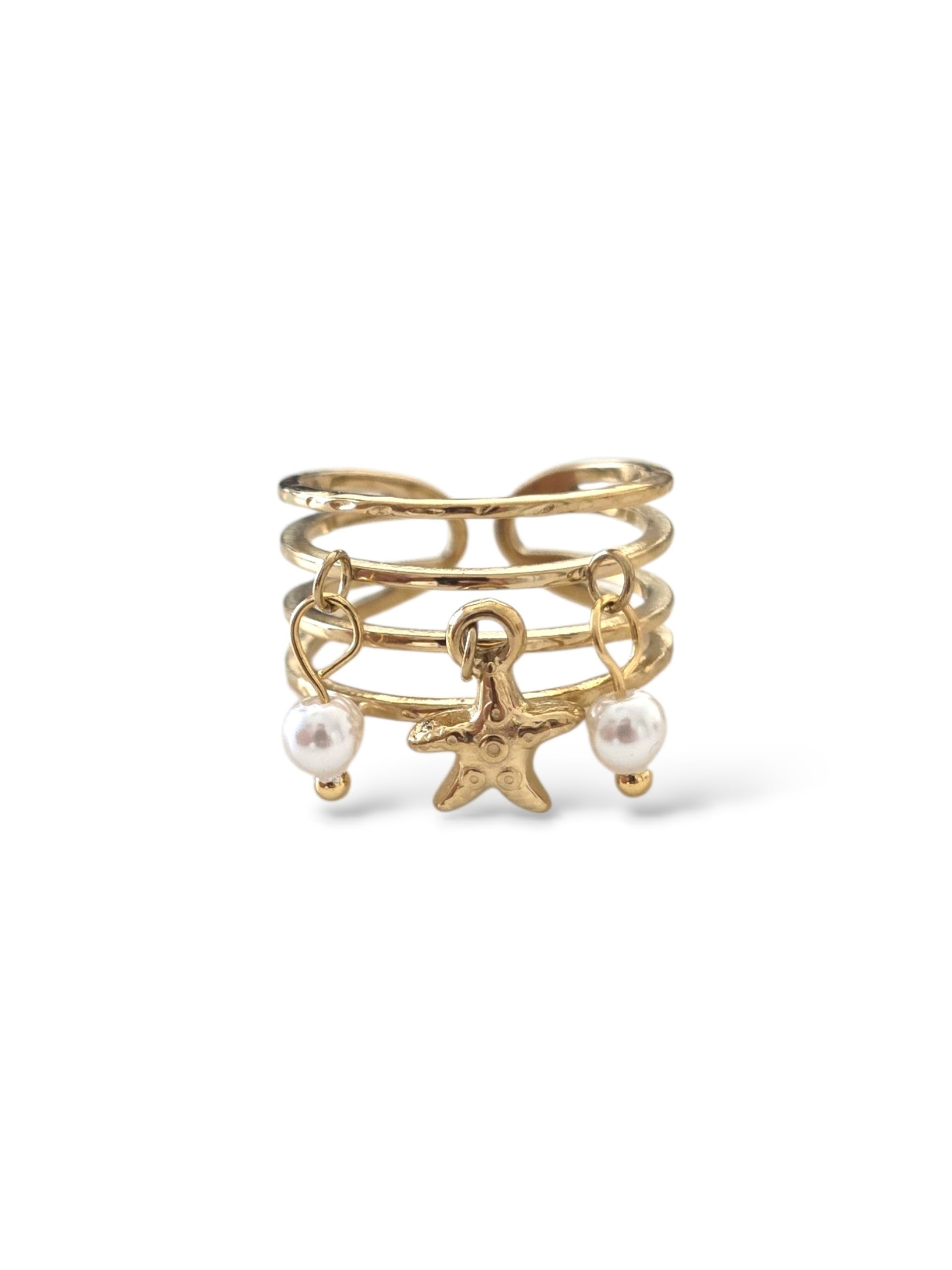 Calypso • Bague en acier inoxydable