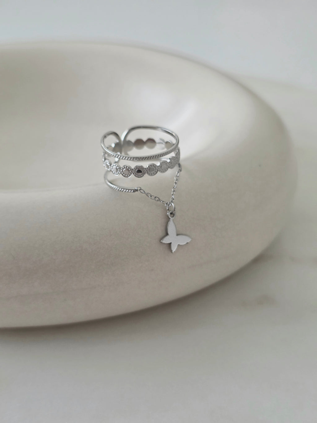 Lola • Bague en acier inoxydable