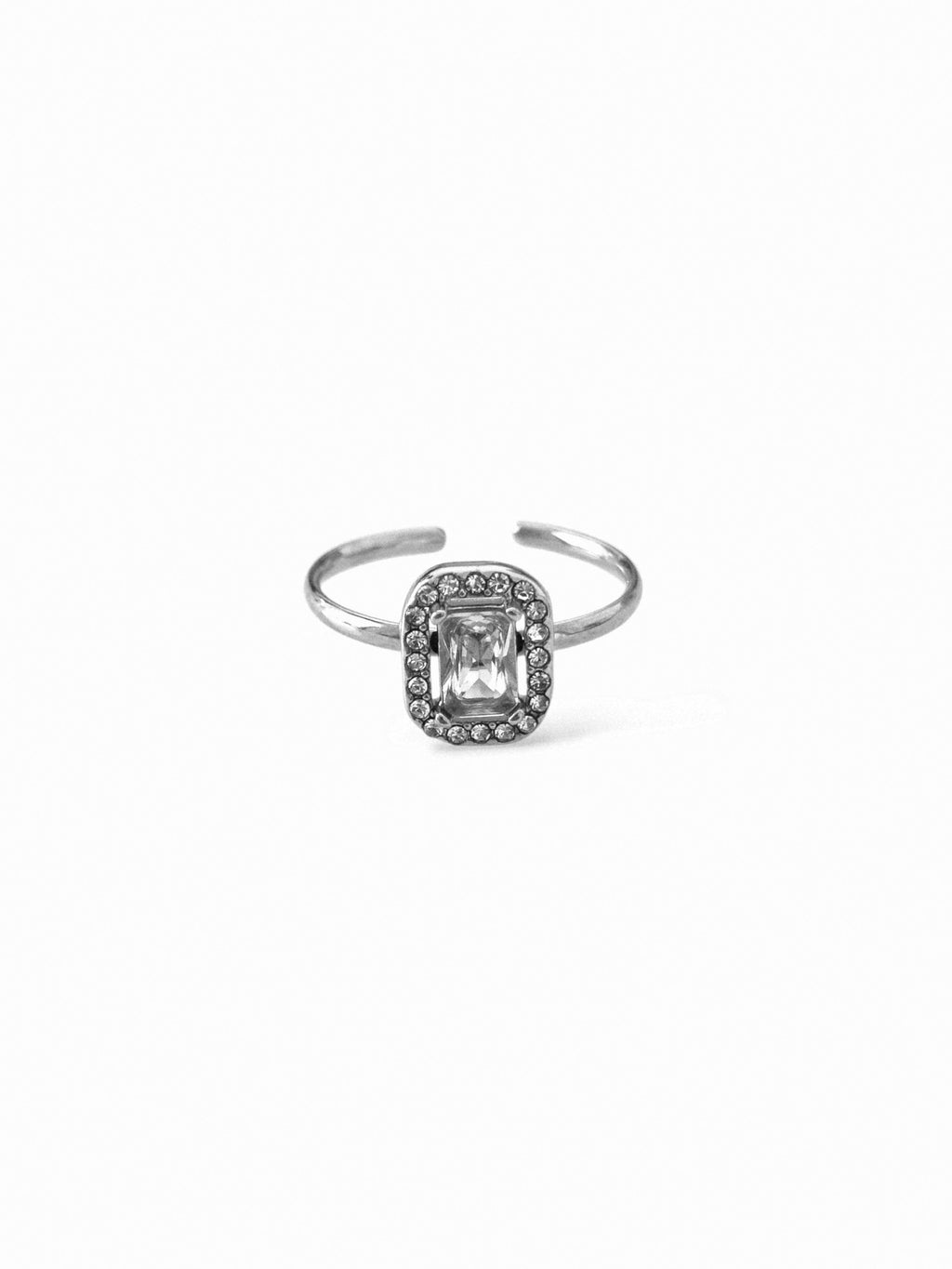 Mia • Bague en acier inoxydable
