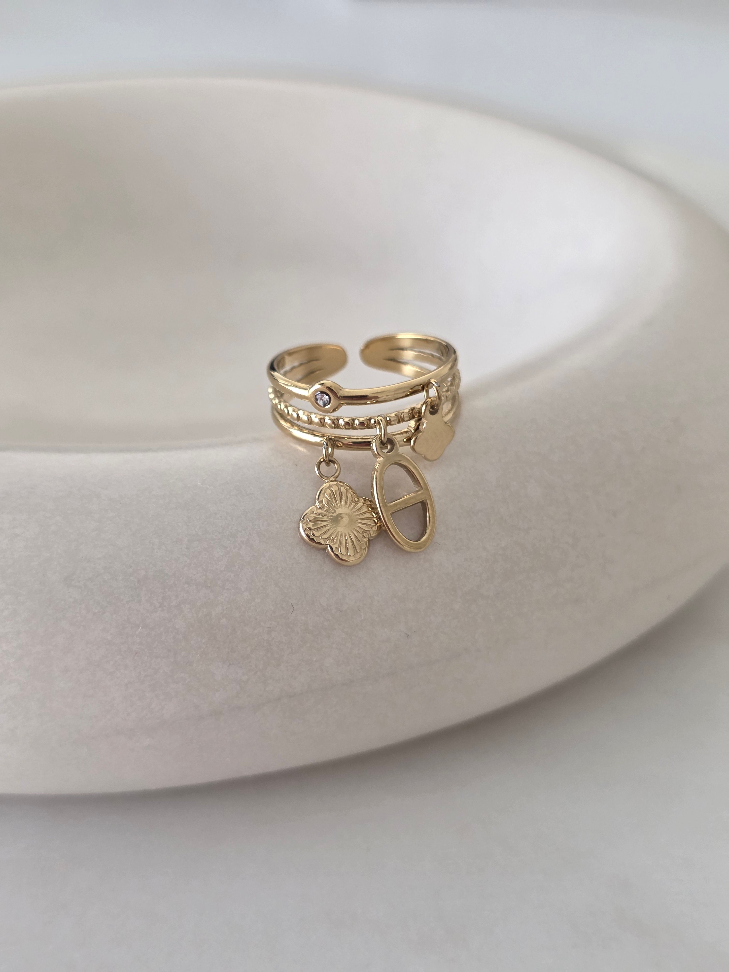 Giulia • Bague en acier inoxydable