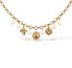 Atea • Collier breloque acier inoxydable