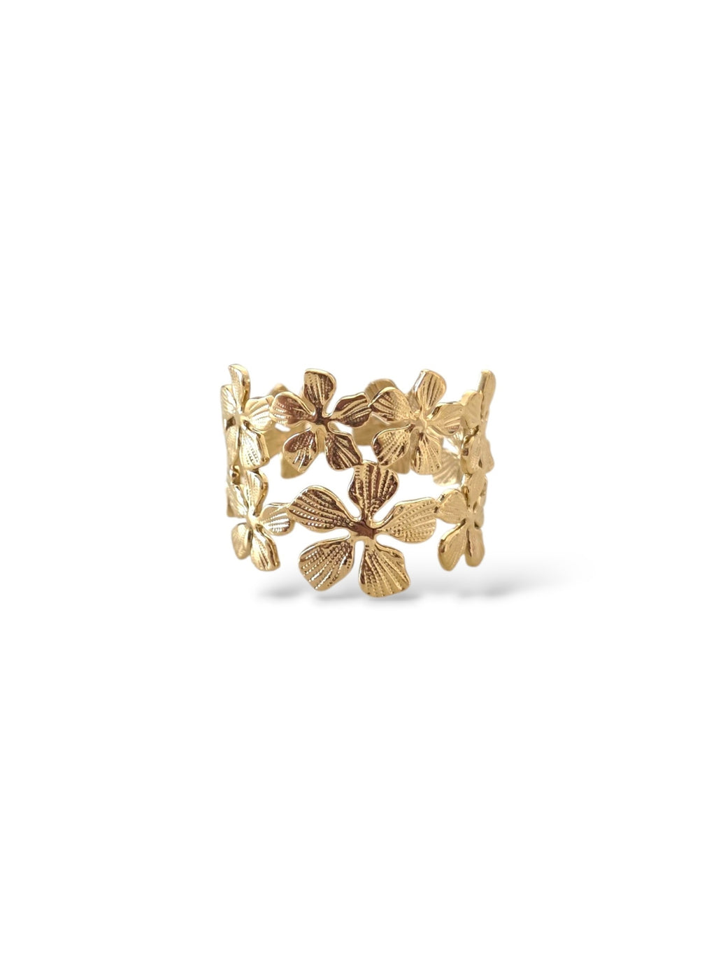 Alicia • Bague en acier inoxydable