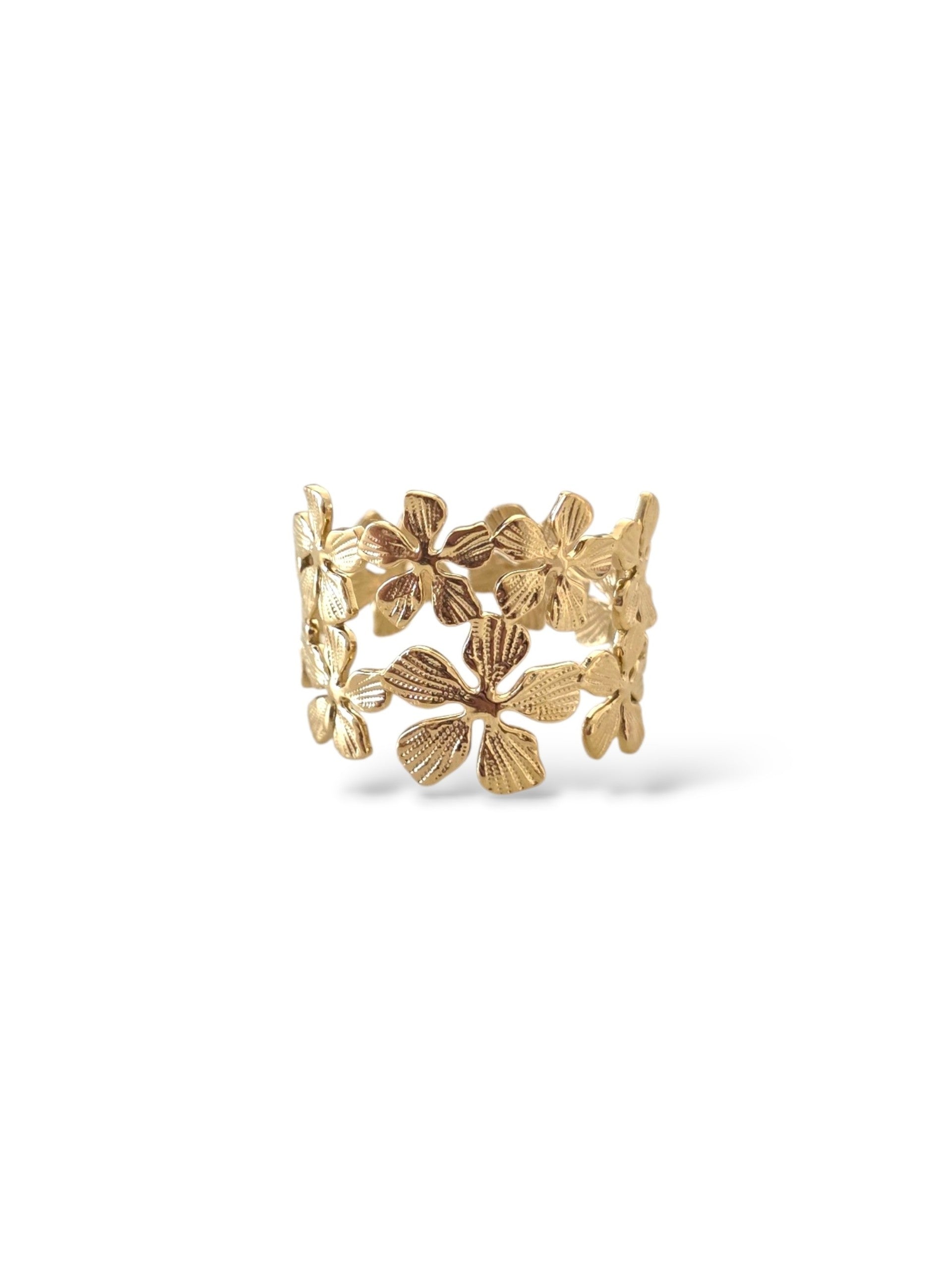 Alicia • Bague en acier inoxydable