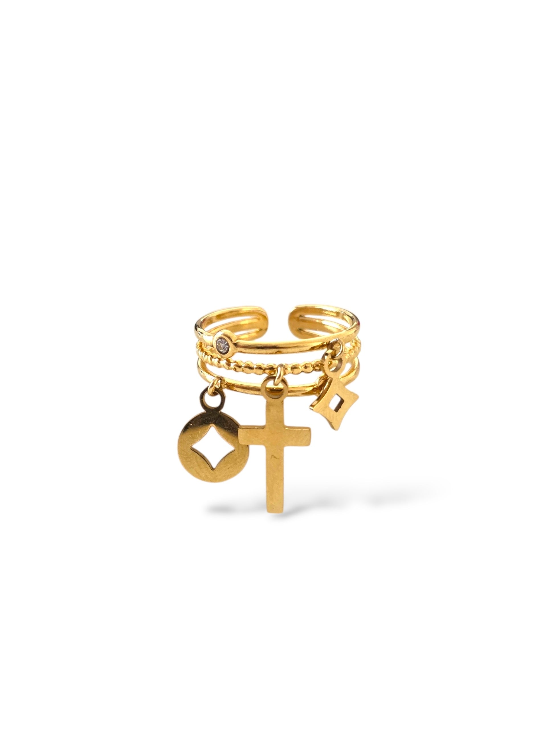 Aude • Bague en acier inoxydable