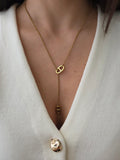 Lily • Collier en acier inoxydable coulissant