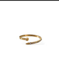 Vanille • Bague en acier inoxydable