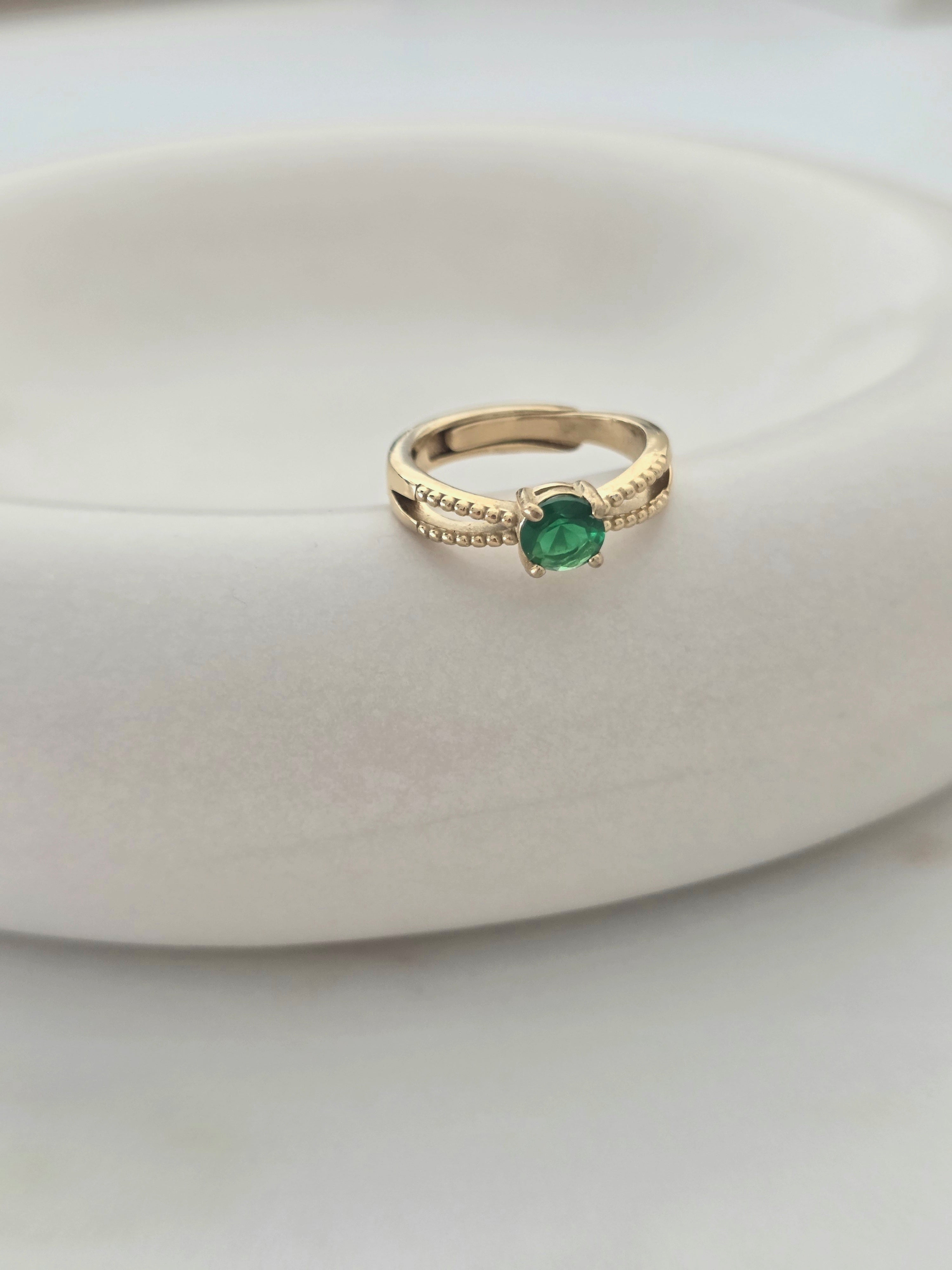 Nora • Bague en acier inoxydable