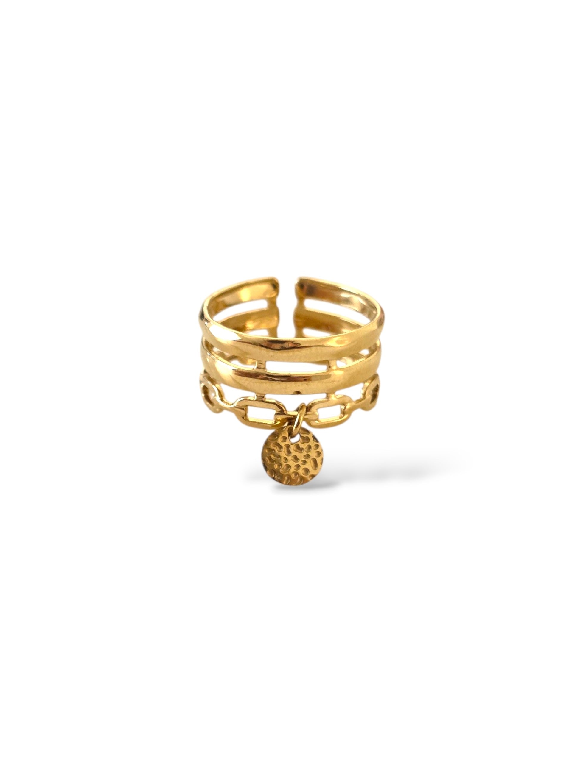 Assia • Bague en acier inoxydable
