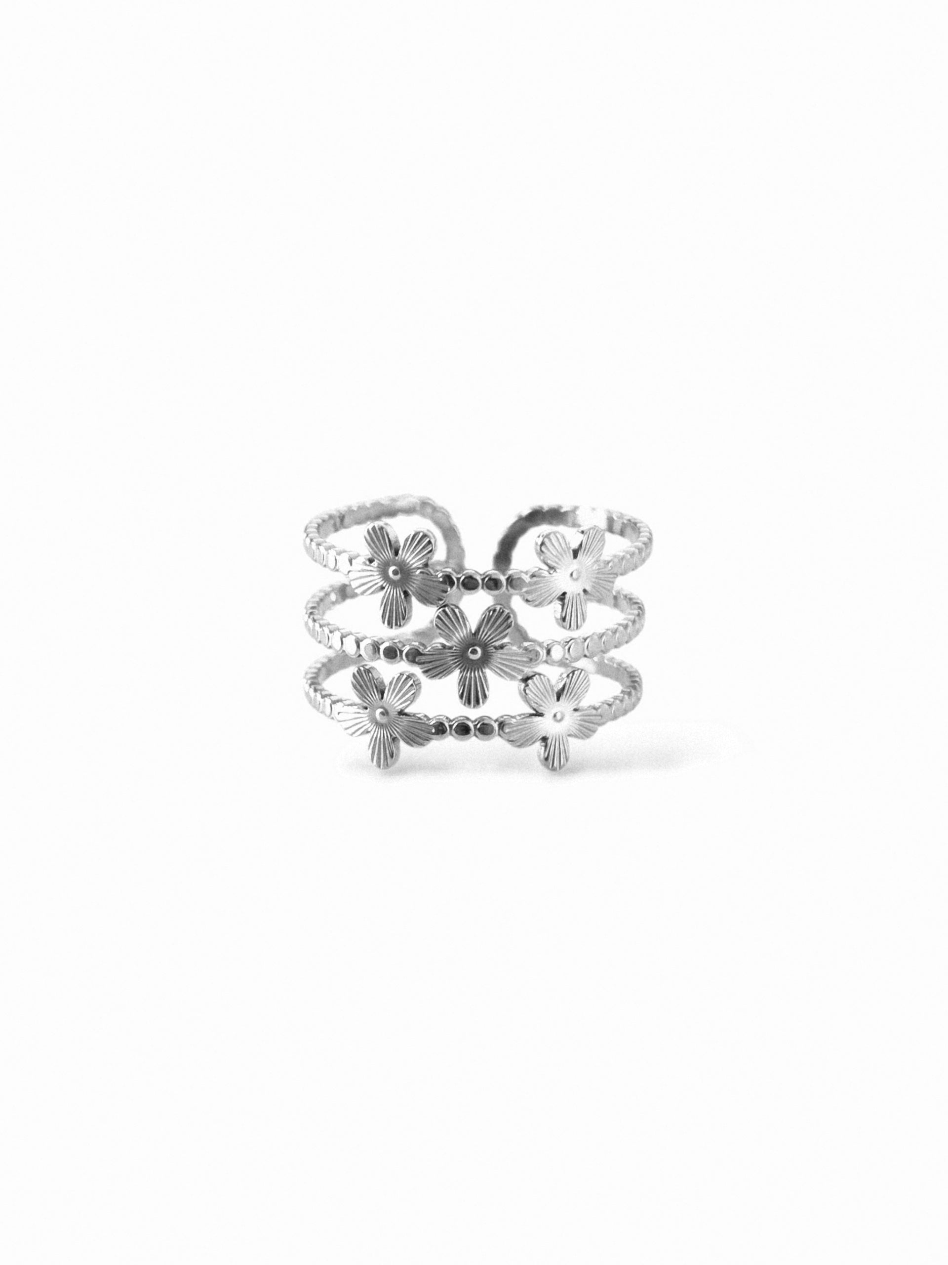Célia • Bague en acier inoxydable